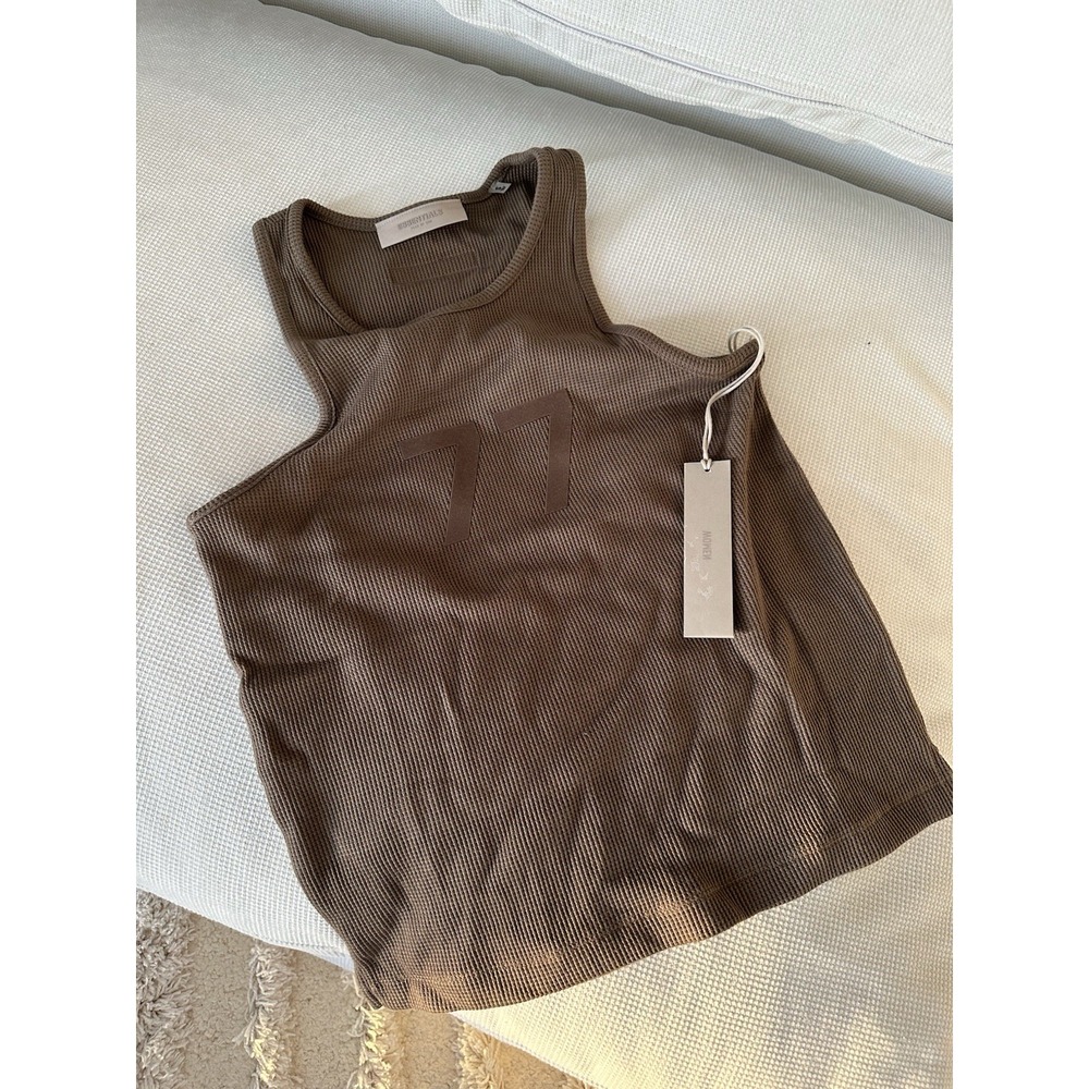 Fear Of God Essentials Camisoles Women's Brown Tank Top Size S